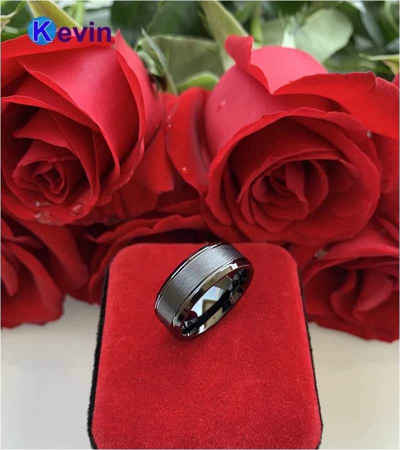 Уникальное матовое искусственное с черным покрытием очень крутое мужское