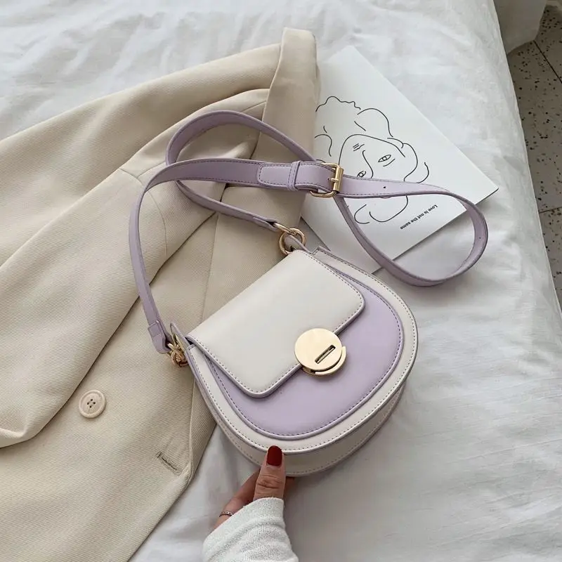 

Сумки через плечо из искусственной кожи для женщин 2022, модная маленькая однотонная сумка через плечо, женские сумки и кошельки, Sac A Main S2205