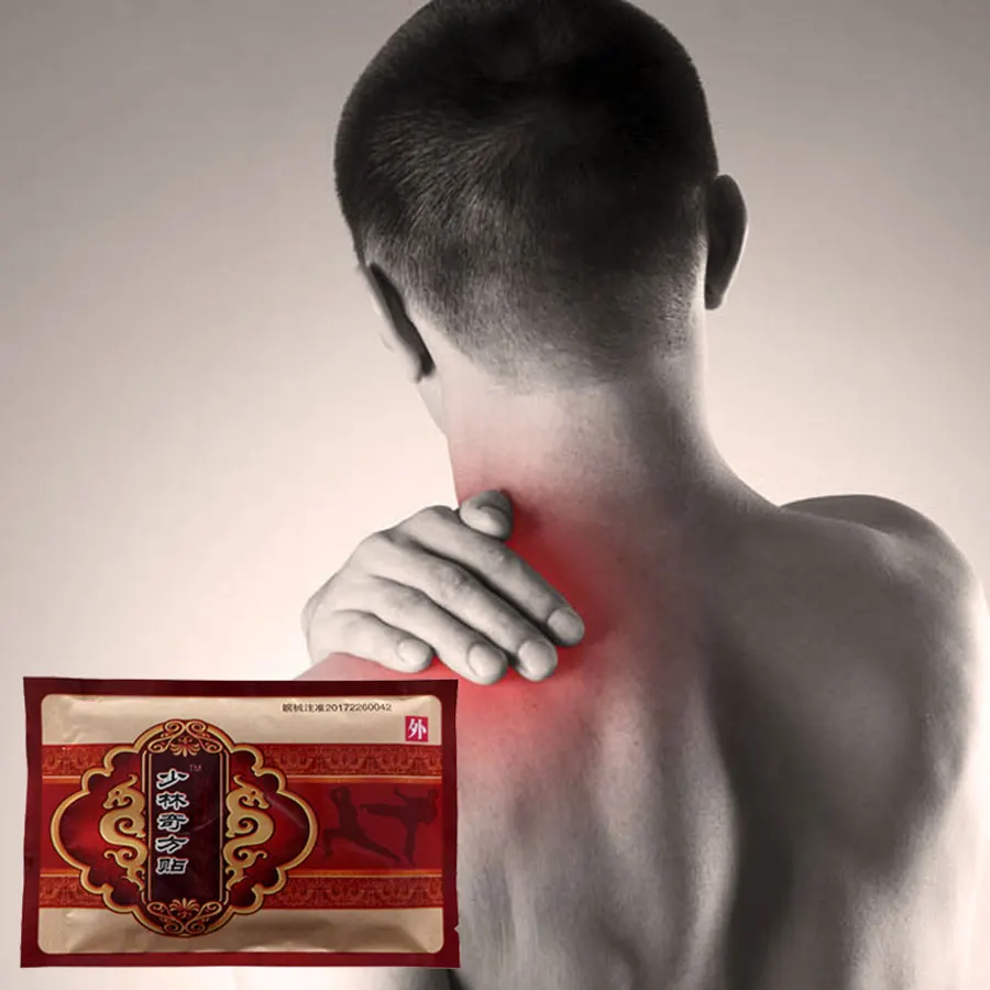 

8Pcs/Bag Pain Relief Patch Shaolin analgesic Plasters Active Meridians Paste Rheumatoid Arthritis Lumbar Cervical Spondylosis H