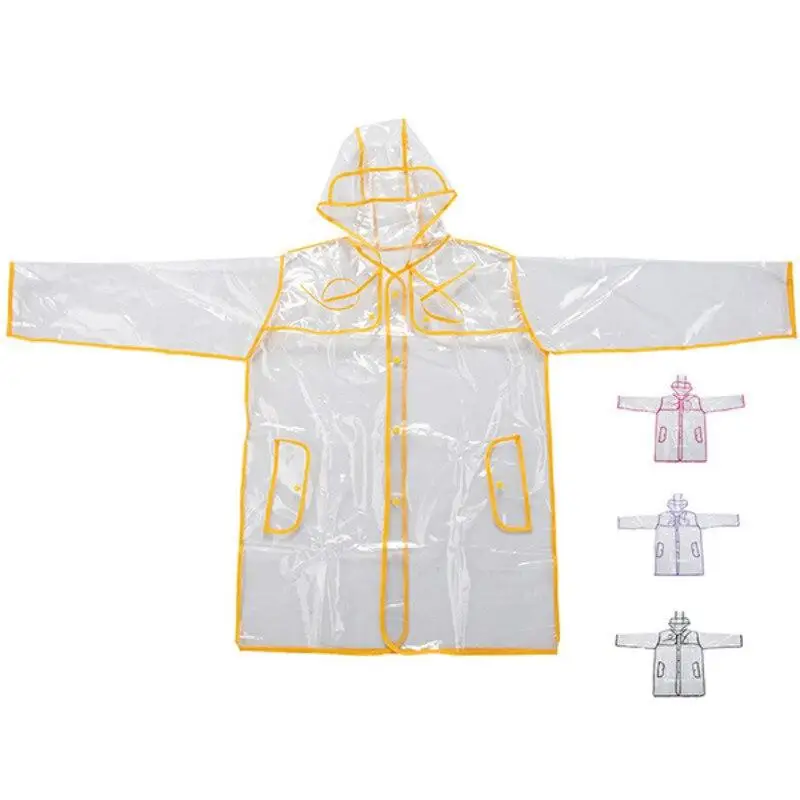 Дождевик из 100% ПВХ прозрачный утепленный эластичный для мужчин и женщин | Дом сад