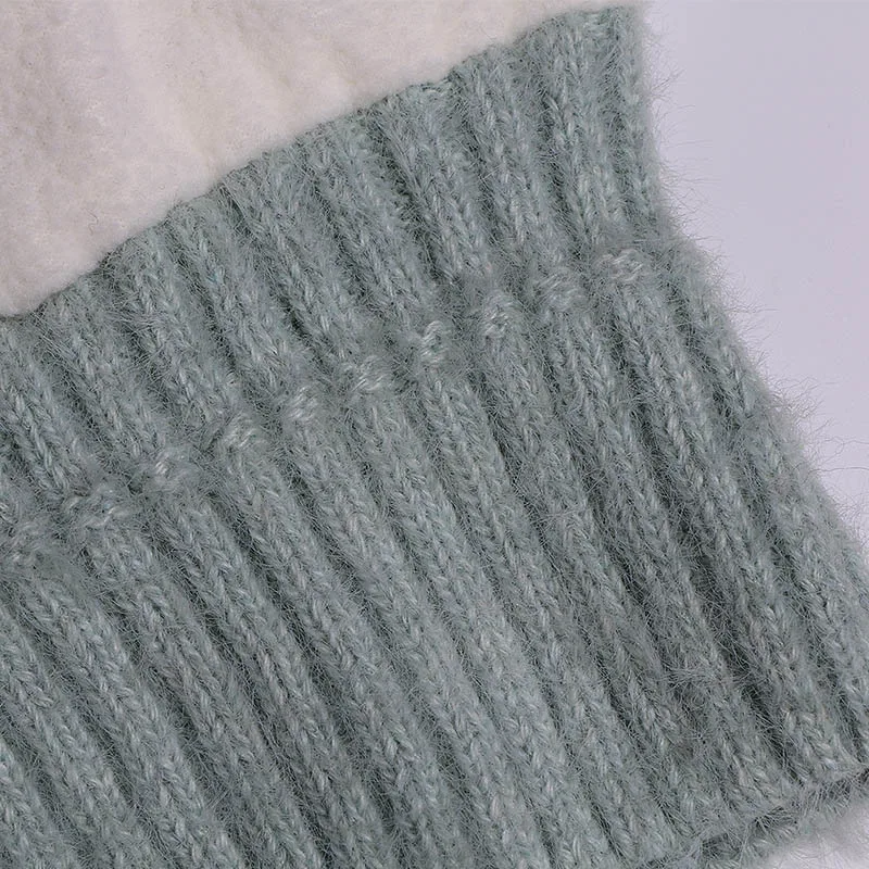 Зимние женские вязаные шапочки шапки модные теплые мягкие Толстая шляпа