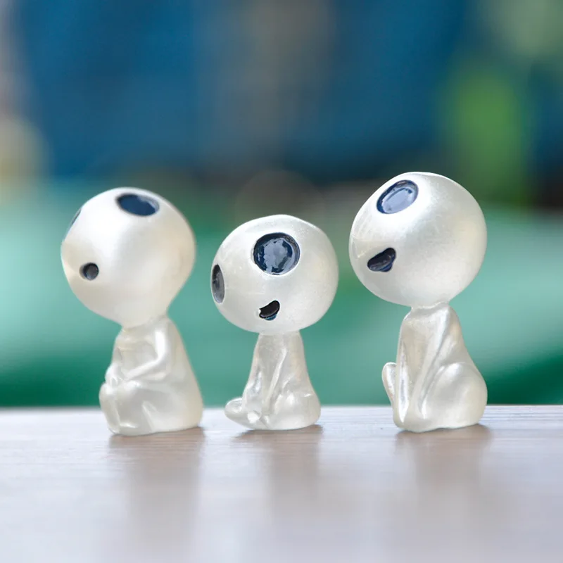 Мини Экшн-фигурки светящиеся в темноте 5 шт. | Дом и сад