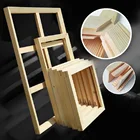 Холщовая рамка, деревянные рамы, искусственная деревянная фоторамка, Настенная картина, Diy Краска по номерам 40x50 см