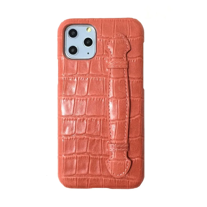 Милый розовый чехол из натуральной кожи с ремешком для iPhone 11 Pro Max 11Pro чехлы