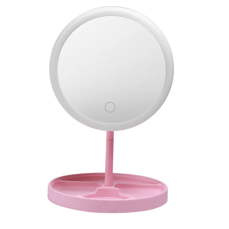 Зарядка через USB три переменной Светодиодный Волосы светлого цвета настольное