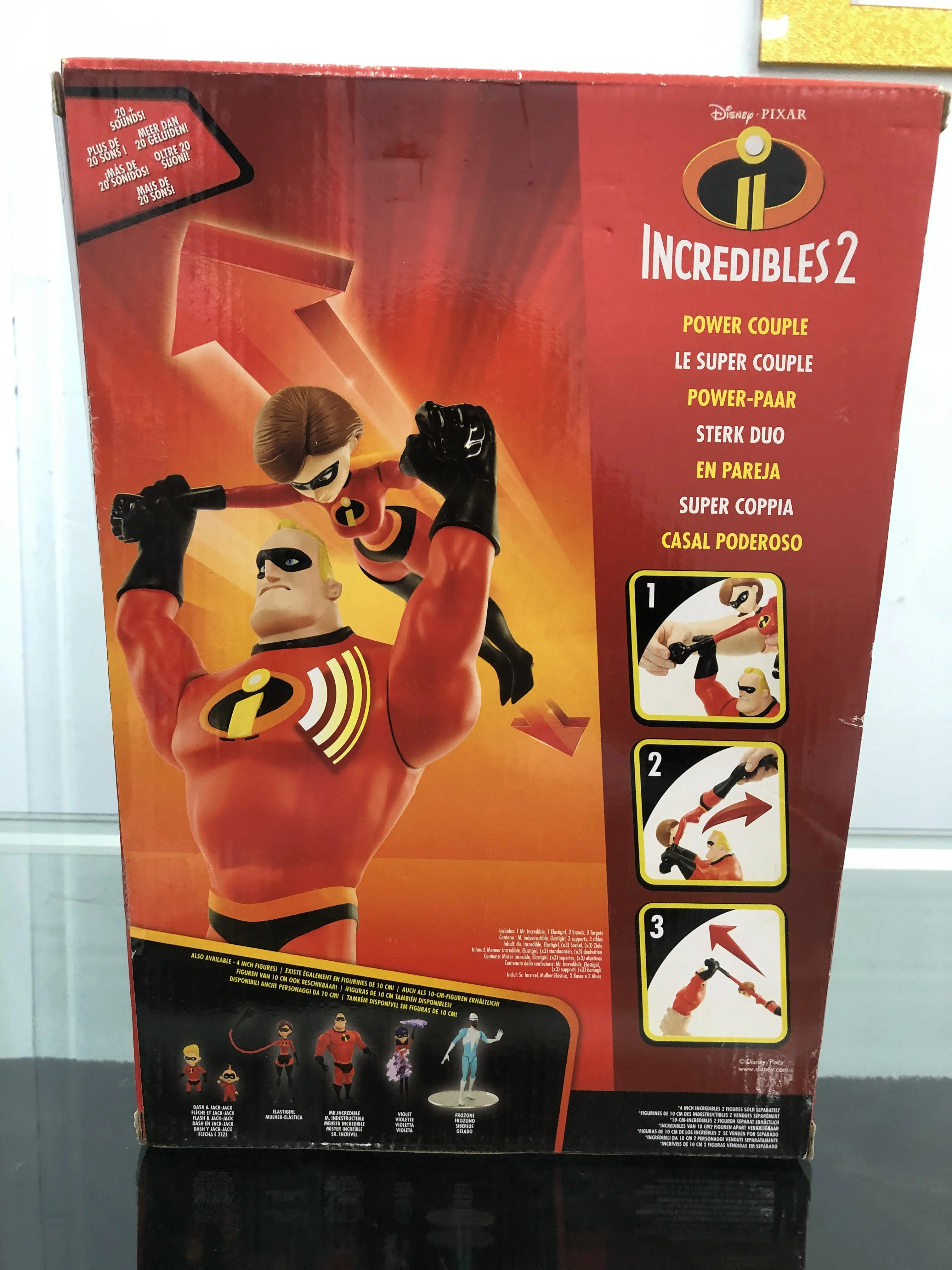 

Disney The Incredibles 2 Helen Parr Bob Parr Suit Figure Model Collectible Toys Children Birthday Gifts