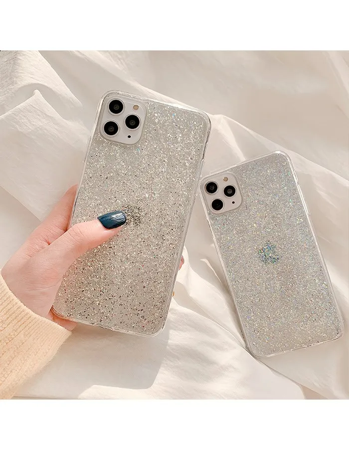 Роскошный блестящий чехол Gimfun для IPhone 11 Pro Max 7 8plus X Xs Xr мягкий прозрачный