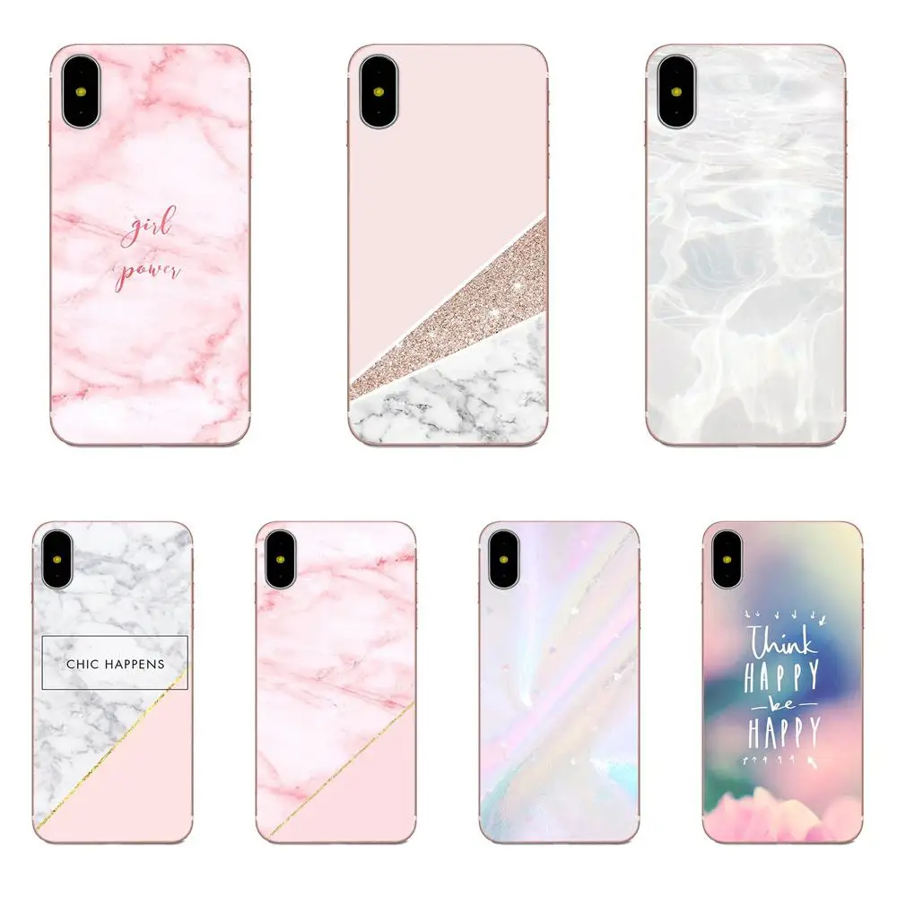 Чехол для мобильного телефона Chic Pink Marble Pretty для LG G7 ThinQ G5 G6 K50 Q60 K40 K8 Q7 2018 2017 V40 V30 V20 V10 TPU модный.