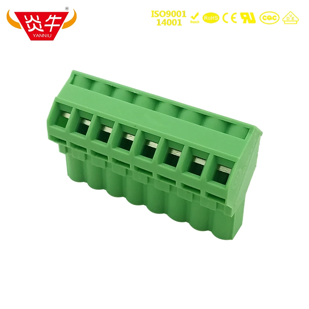 10 шт. 5 08 мм 2EDGKL 2ESDA KF2EDGKL 2P ~12P PCB PLUG-IN TEMINAL BLOCKS SMSTB 2 5/4-ST-5 PHOENIX CONTACT DEGSON YANNIU