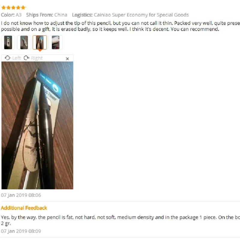 

1pc Waterproof Eyeliner Black/Blue/Brown Matte Longlasting Eye Makeup Quick Drying Smudge-proof Eyeliner Pencil wholesale