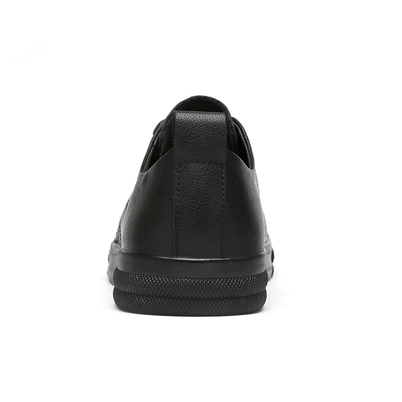 Мужские кроссовки s модные повседневные из натуральной кожи на шнурках 2020