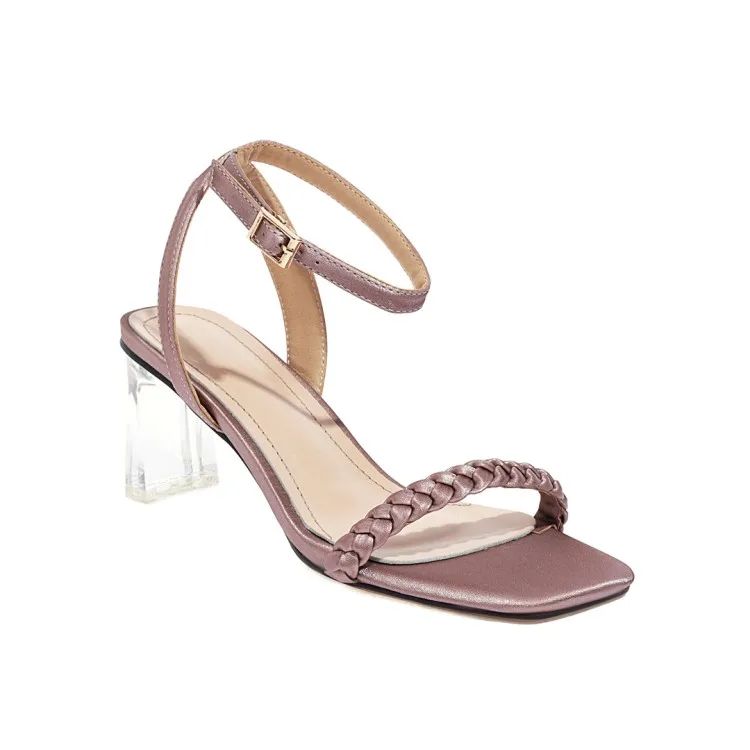 

Сандалии женские на высоком каблуке, однотонные босоножки с индивидуальным дизайном, туфли на заказ, большие размеры, лето