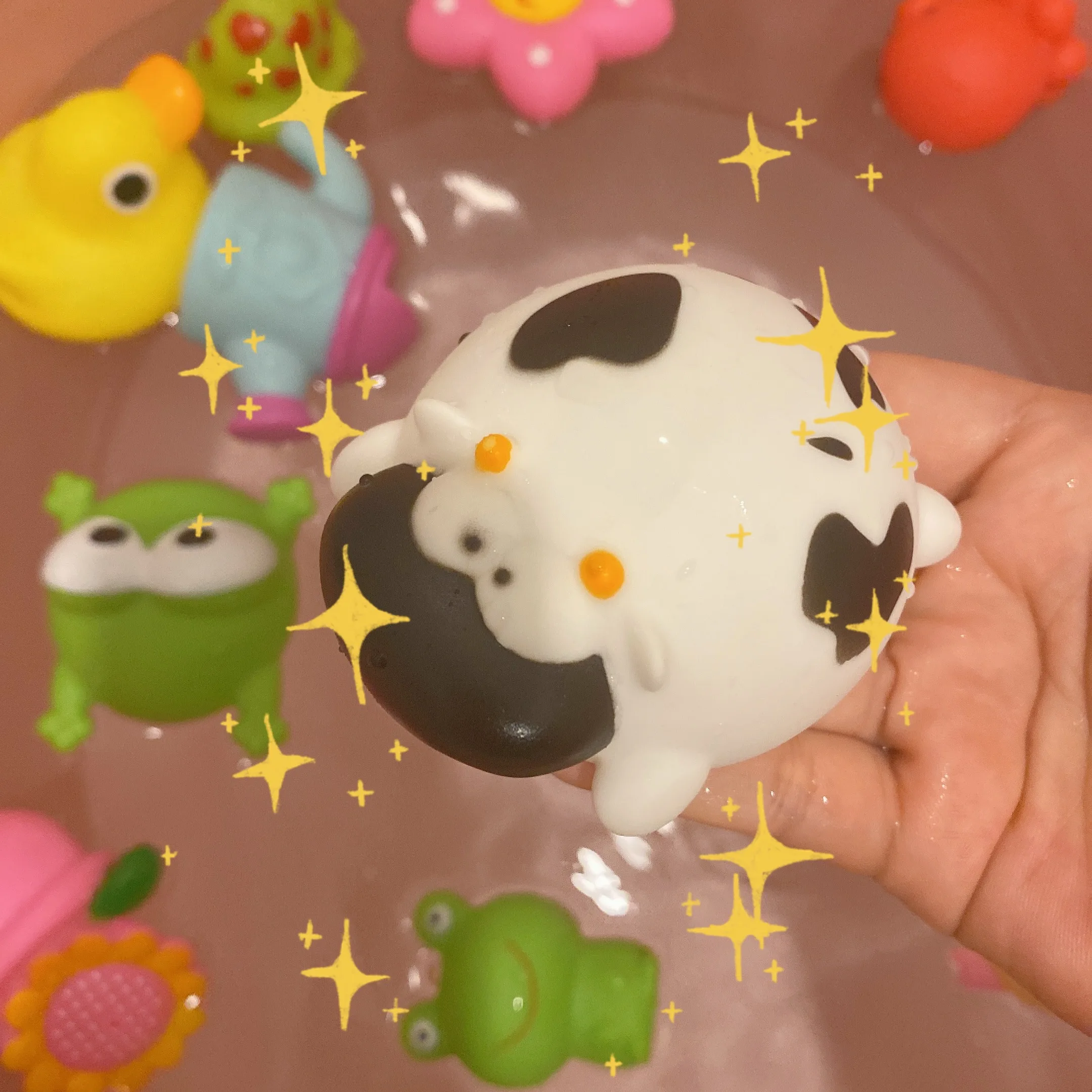 Baby Bathing Toy Kids Cute Duck Frog Water Spray Sprinkler Bathroom Sprinkling Shower Swimming Beach Water Toys for Kids Gift