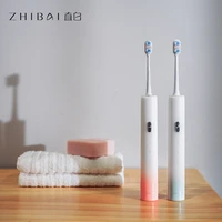 zhibai usb rechargeable electric toothbrush automatic home ipx7 waterproof portable toothbrush 3 clearing modes