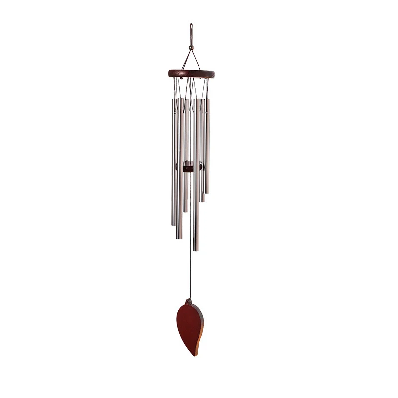 

Large Wind Chimes 6 Tubes Redwood Windchimes Garden Porch Balcony Room Decoration Accessories Window Room Decor