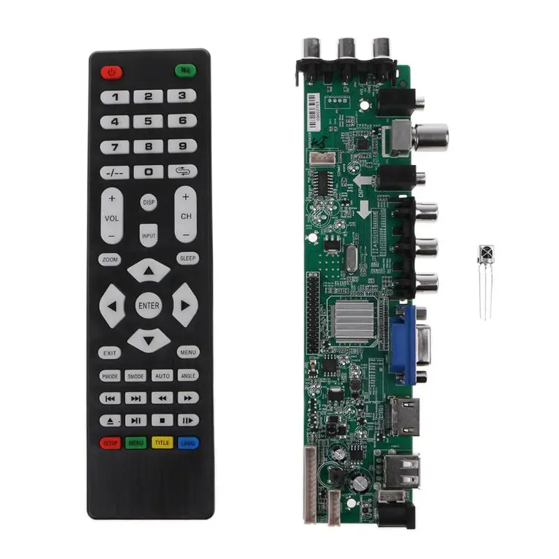 

A81.2.PA V56 V59 Universal LCD Driver Board Support DVB-T2 TV Boards 3663