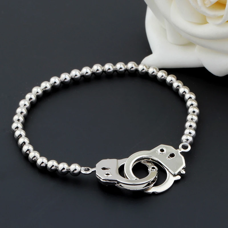 Одиночные наручники из нержавеющей стали пара браслетов Корея 2021 INS популярный