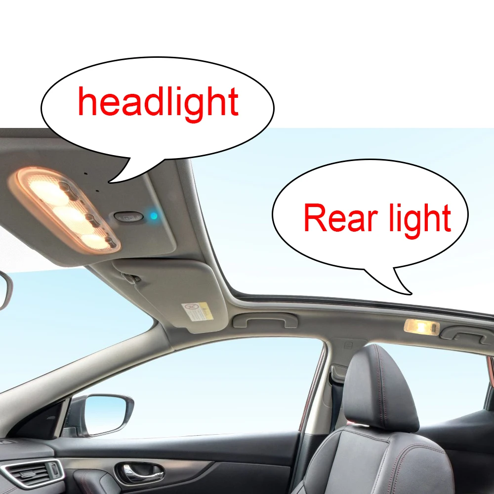 T101Car внутренняя фара-Botton 3-Botton светильник фара для чтения nissan qashqai j10 08-17 Для Sunny