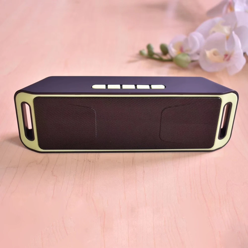 50 шт. беспроводной усилитель Bluetooth динамик стерео сабвуфер двойной Портативный USB