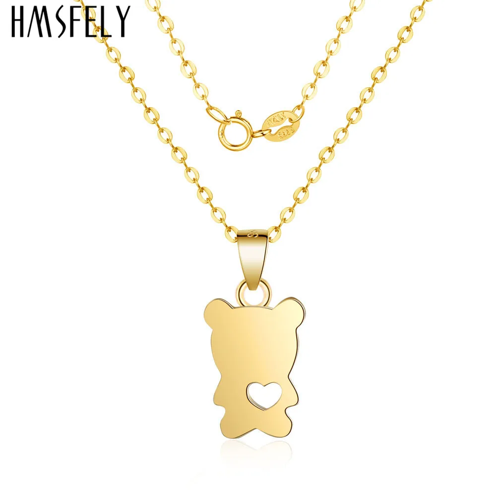 Подвеска Медведь из серебра 925 пробы длина 40 см|Ожерелья| |