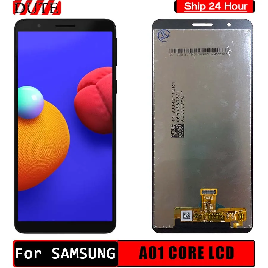 

Для Samsung Galaxy A01 Core 5,3 ''ЖК-дисплей SM-A013F/DS SM-A013G/DS сенсорный экран дигитайзер в сборе для samsung A01 Core LCD