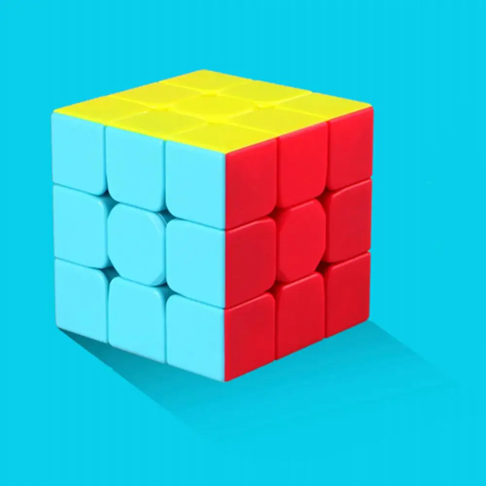 Красочный Mofang QIYI Warrior W 3x3 волшебный кубик-головоломка для детей игрушки