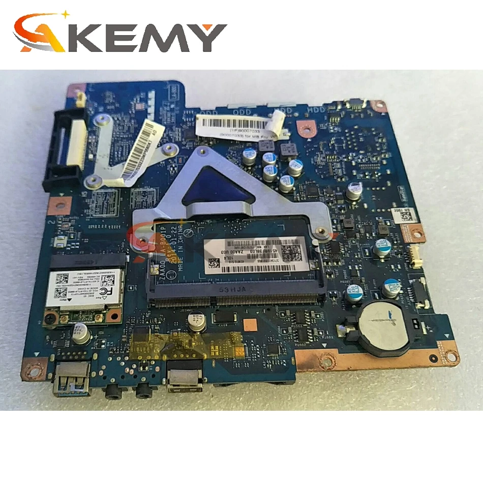 

ZAA00 LA-B001P For Lenovo C260 All-in-One motherboard J2900 CPU tested good free shipping