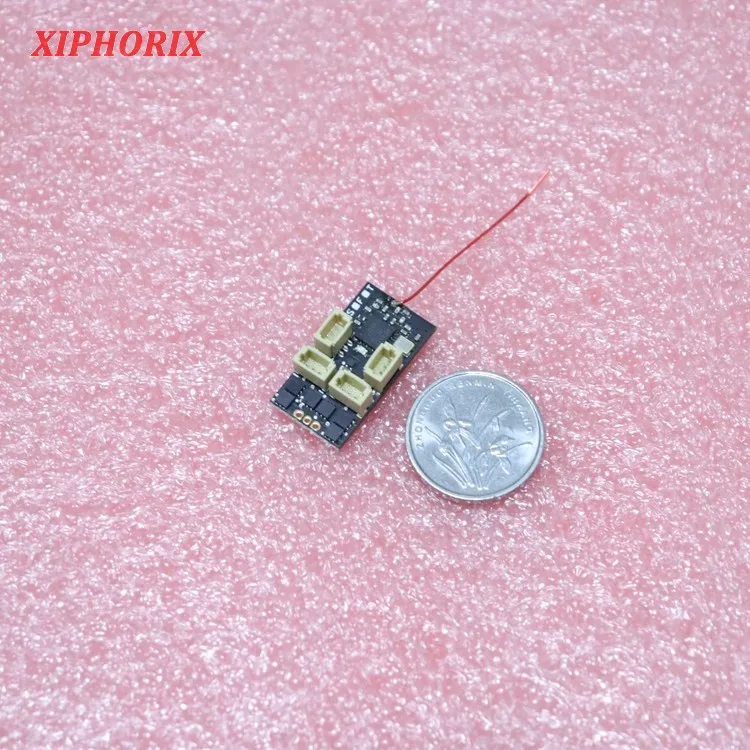 Совместимость мульти протокол Поддержка телеме 2 4G микро 5 канальный приемник