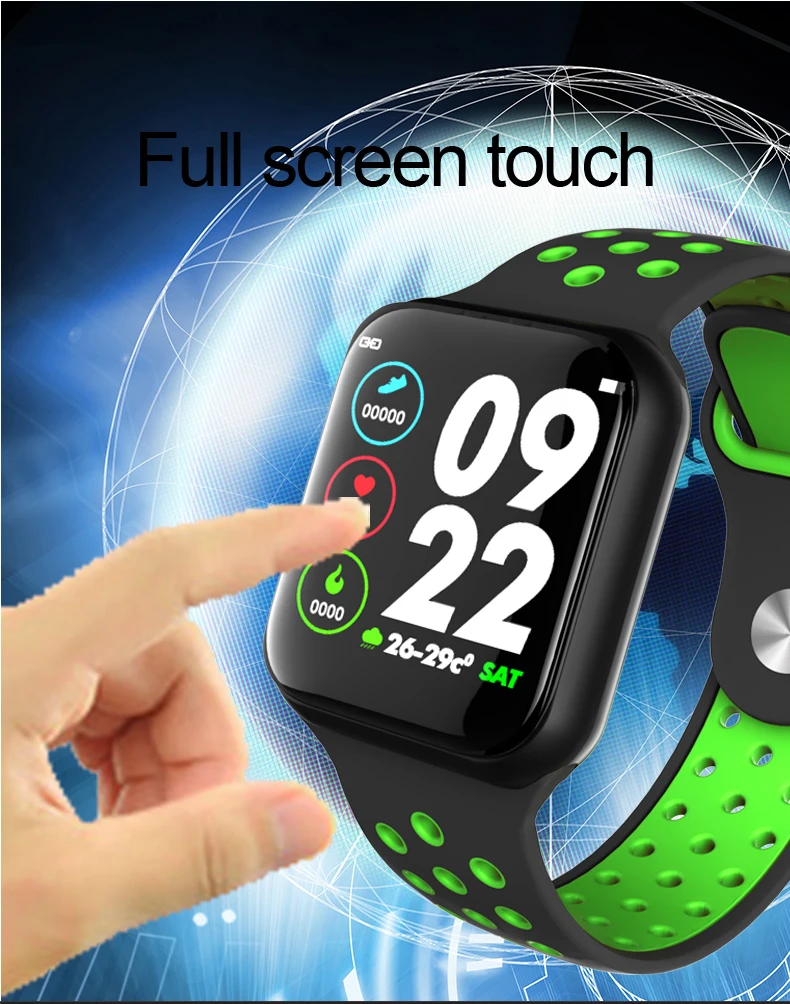 Умные часы F9, Bluetooth, ear, i7, с функцией вызова, ЭКГ, монитор сердечного ритма, умные часы для мужчин и женщин, для apple iphone, xiaomi, pk, B75, P68