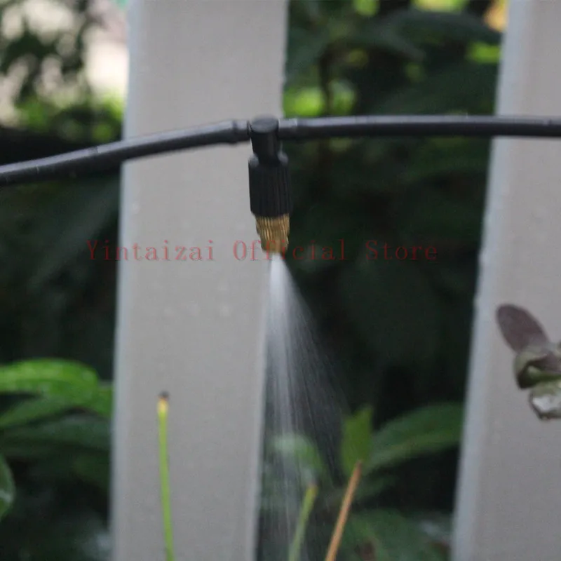 20 м/30/40 м/50 м 4 ходовой шланг сплиттер наборы полива Регулируемый латунный