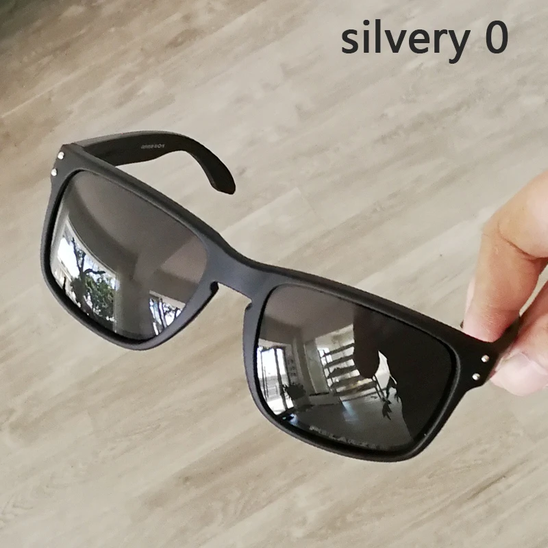 holk-heiSilvery-Lo Holbrooks o, Брендовые мужские дизайнерские модные солнцезащитные очки TR90, оправа, поляризационные линзы, 9102, уличные солнцезащитные очки, uv400, Gafas De Sol - Цвет линз: holk-heiSilvery-Lo