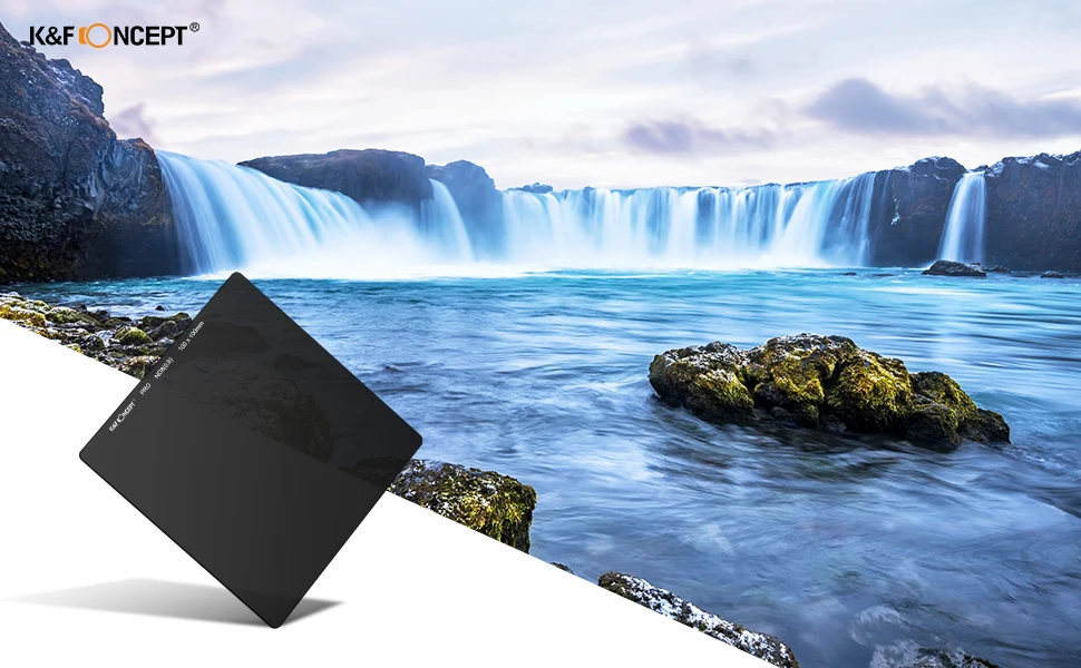 K& F Concept 100*100 мм ND8 ND64 3 6 Ultra Slim HD 20 Слои набор УФ-фильтров с нейтральной плотностью для квадратного фильтра объектива фильтр ND для камеры с Cokin Z