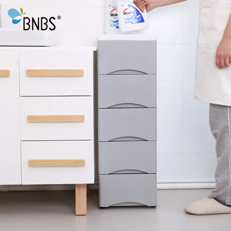 BNBS пластиковый шкаф для хранения кухонных ящиков Органайзер комод тип одежды