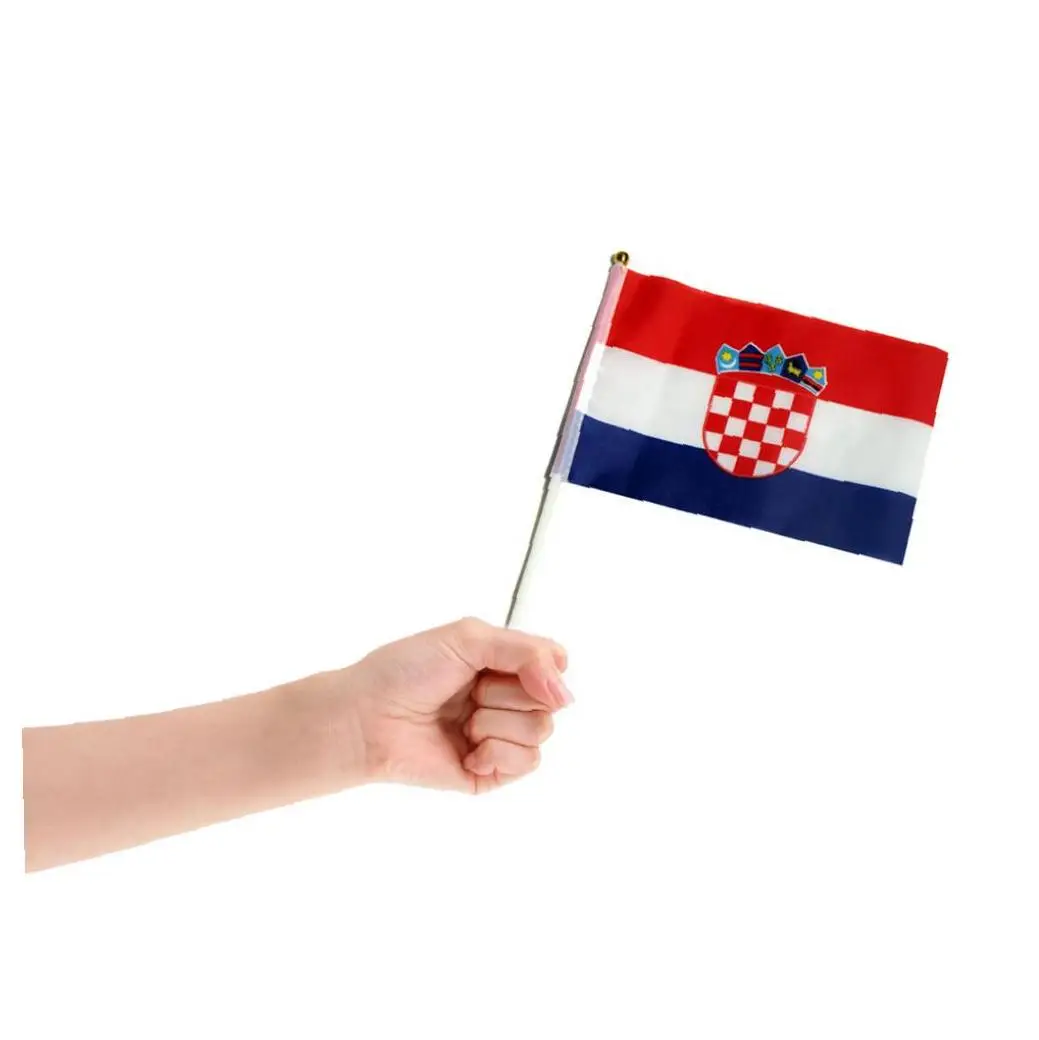 10 шт. флаг Турции миниатюрный офисный стол и Маленькие Ручные развевающиеся