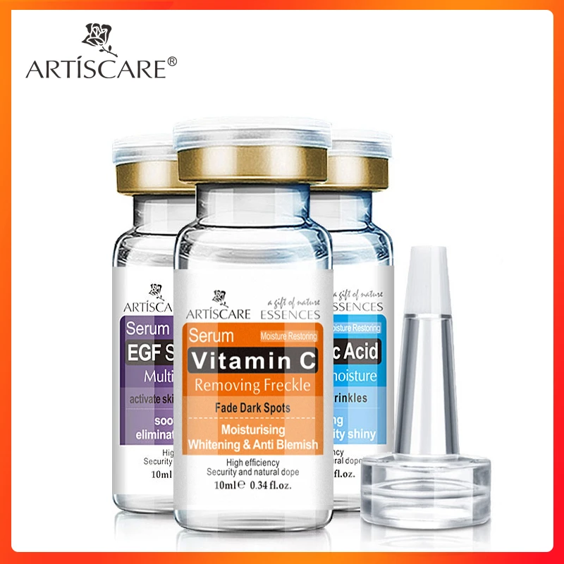 Гиалуроновая кислота ARTISCARE + EGF Сыворотка VC 3 шт. увлажняющая против морщин уход за