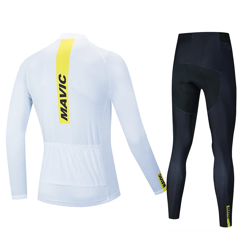 Mavic 2019 осенняя и зимняя одежда для велоспорта Мужская Флисовая с длинными