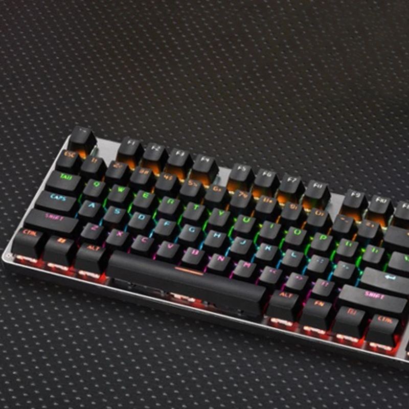 

K700 ретро Механическая игровая клавиатура с 104 клавишами светодиодный светодиодная клавиатура с подсветкой для геймеров и инструментов