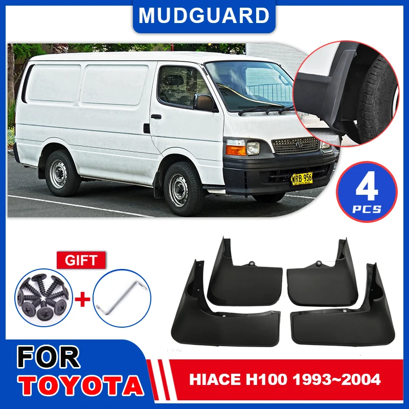 For Toyota Hiace H100 Commuter Granvia HiClass 1993~2004 Mudguards Mudflaps Fender Flap Splash Guards Cover Wheel Accessories