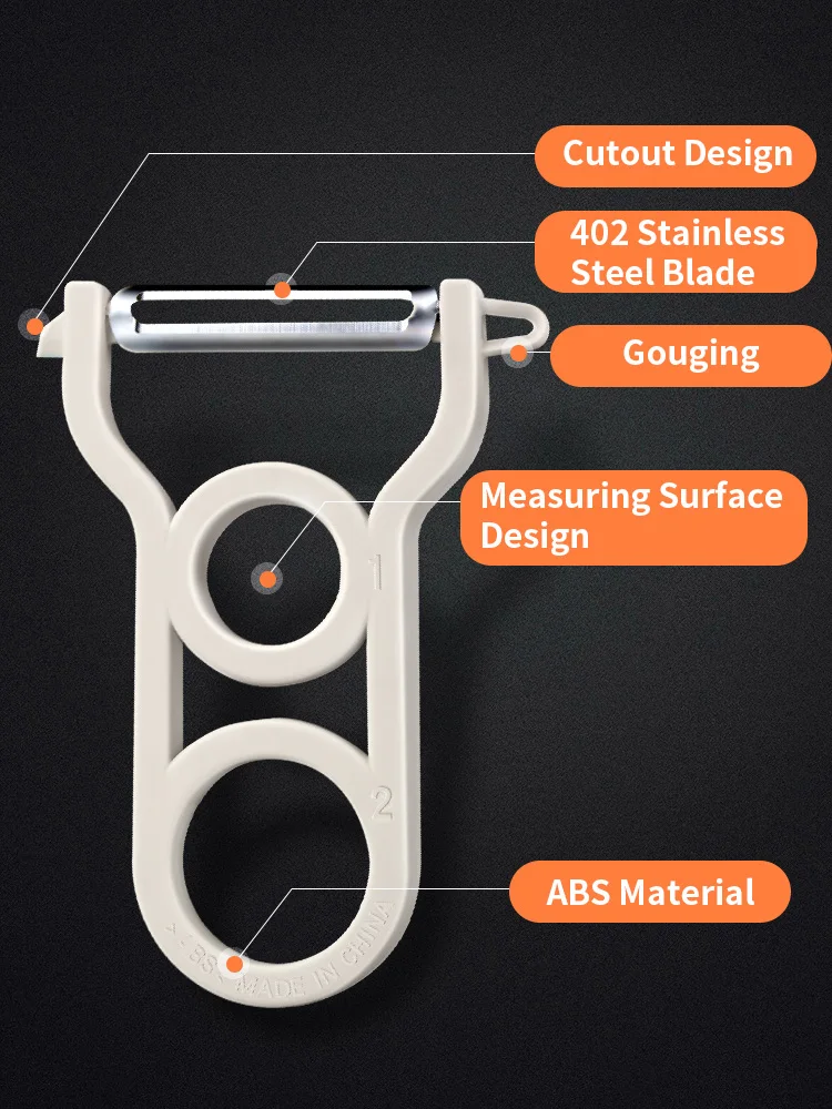 

JOYBOS Peeling Artifact Scalpel Multifunctional Peeler Practical Apple Potato Peeler Household Fruit Vegetable Peeler JBS77