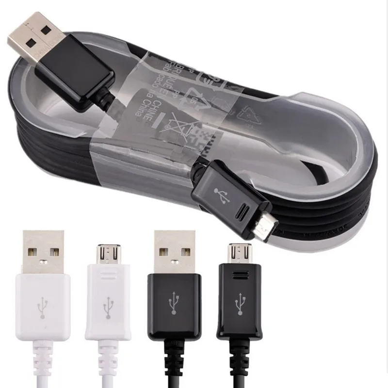 

500Pcs/Lot, AAAAA quality 1.5m Micro USB Fast Charger Cable Data Sync fast charging for Samsung Galaxy S6 S7 Note 4 5 Edge S4