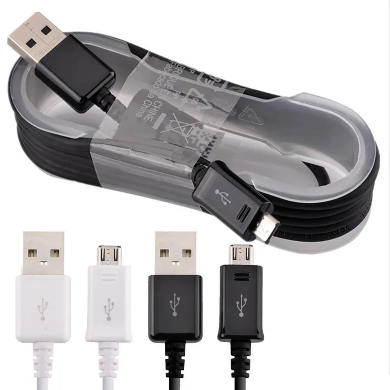 

500 шт./лот, AAAAA качество 1,5 м Micro USB кабель для быстрой зарядки и синхронизации данных для Samsung Galaxy S6 S7 Note 4 5 Edge S4