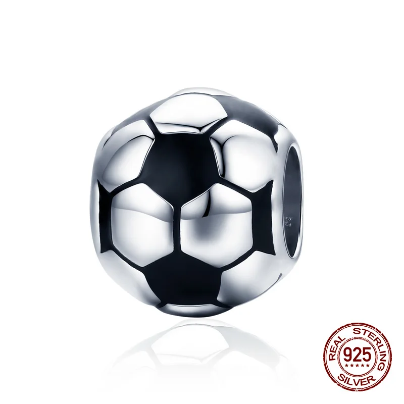 Горячая Распродажа 100% 925 Серебро Браслеты с подвесками в форме сердца из бисера