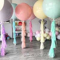 510121836inch macaron pastel color balloons large ballon wedding decor birthday party globos latex round inflatable balloon