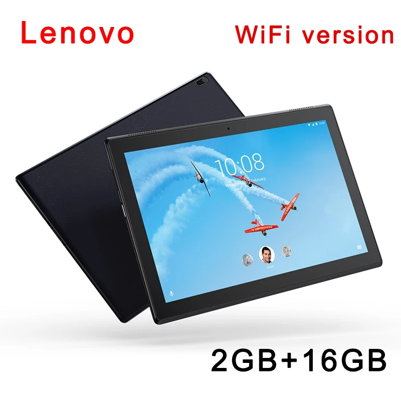 Original Lenovo Tab4 TB-X304F 10.1 inch 2GB RAM 16GB ROM Android 7.1 Qualcomm Snapdragon 425 Quad Core GPS 5.0MP 7000mAh
