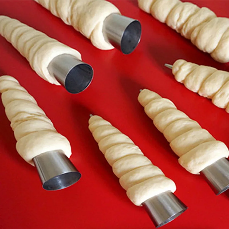 1 шт. DIY инструмент для выпечки Cannoli форма круассана из нержавеющей стали набор