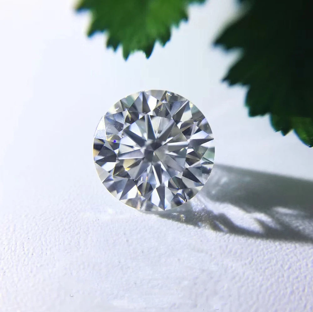 7 5 мм свободное кольцо из муассанита 1.5ct карат EF цвет отличная круглая огранка