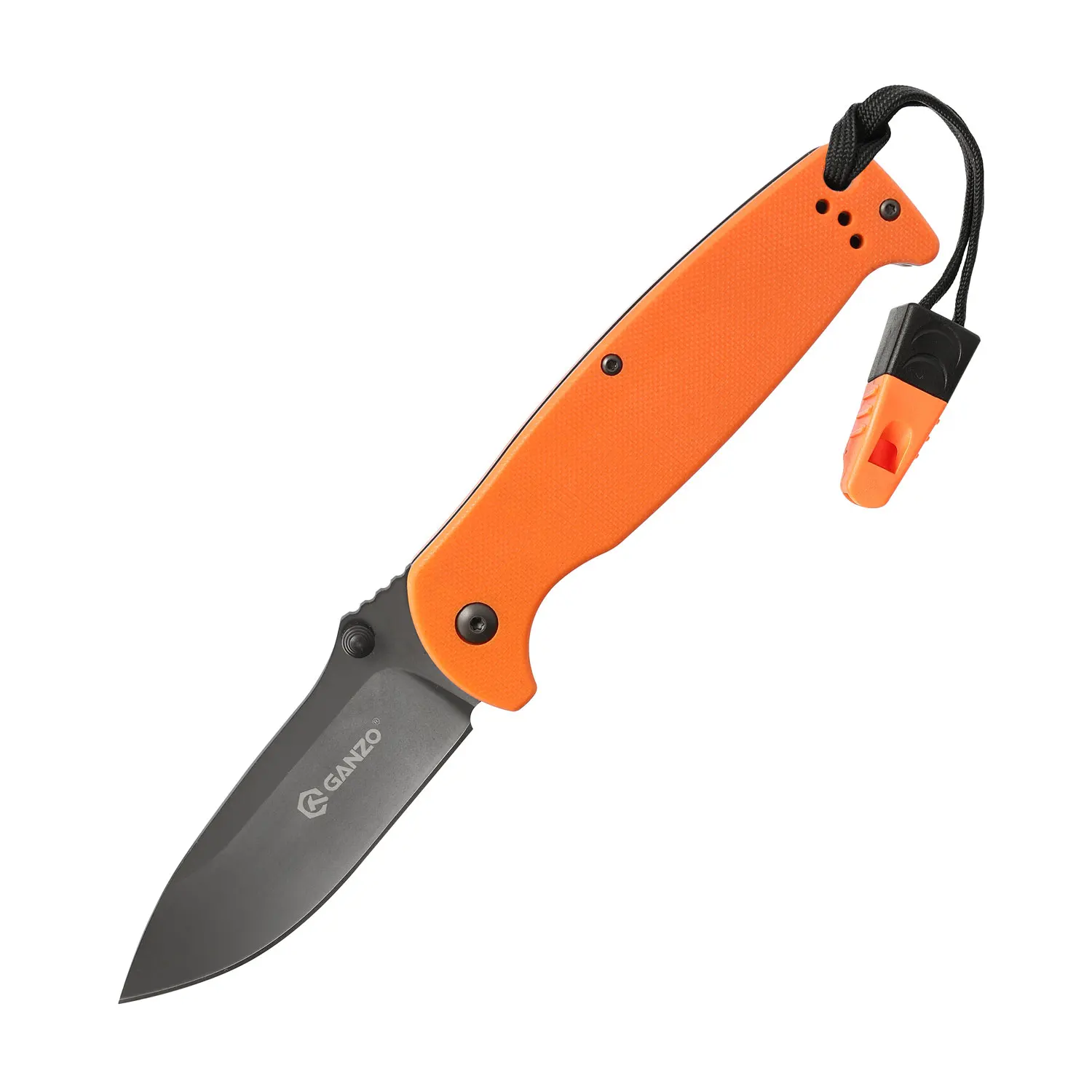 Складной нож Firebird Ganzo G7413 440C G10 тактический карманный клинок со свистком для