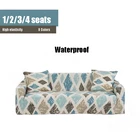 Чехол для дивана эластичный, с принтом, L-образный, для гостиной, 12чехол для секционного дивана