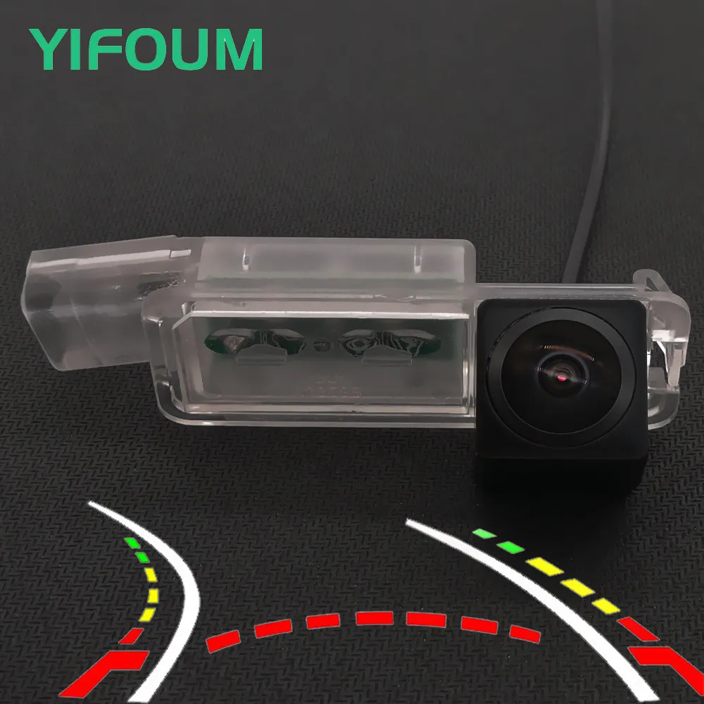 AHD Fisheye 12LED Dynamic Trajectory Car Rear View Wireless Camera For Porsche Macan Panamera Boxster Cayman Cayenne 911 Carrera