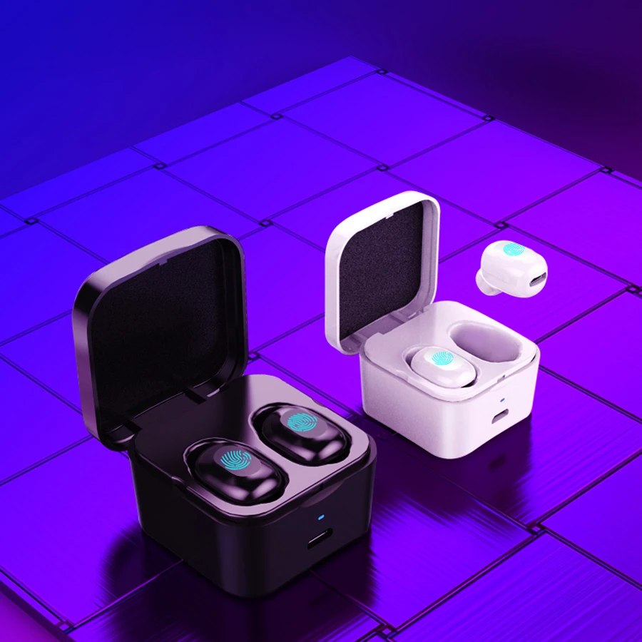 Беспроводные наушники BEESCLOVER TWS Bluetooth 5 0 с микрофоном и зарядным устройством |